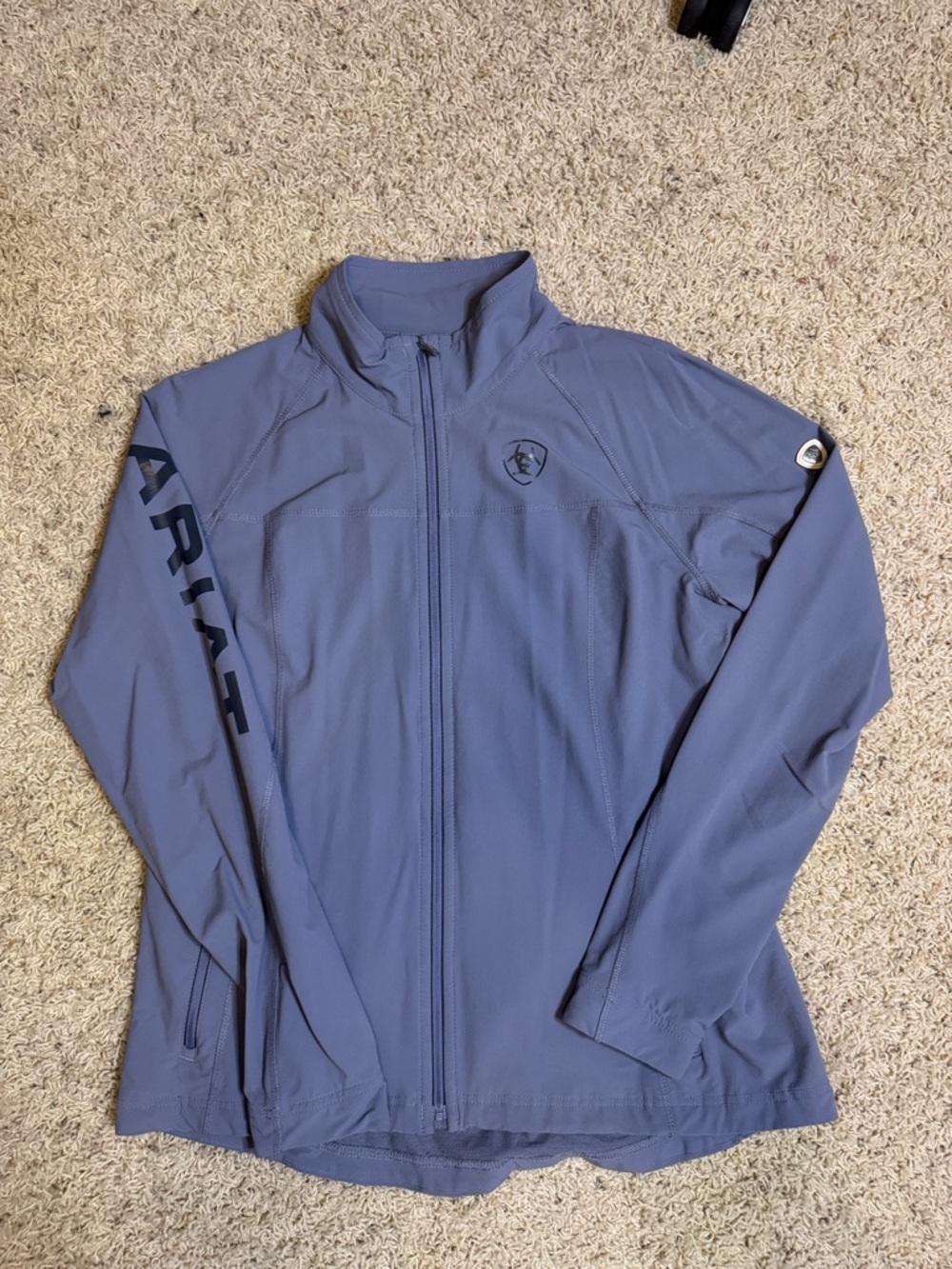Ariat Slate-Blue Lightweight Full-Zip Jacket